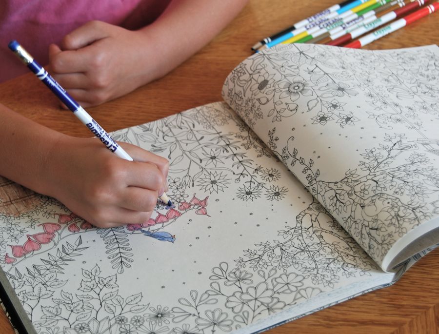 Secret Garden Colouring Pdf